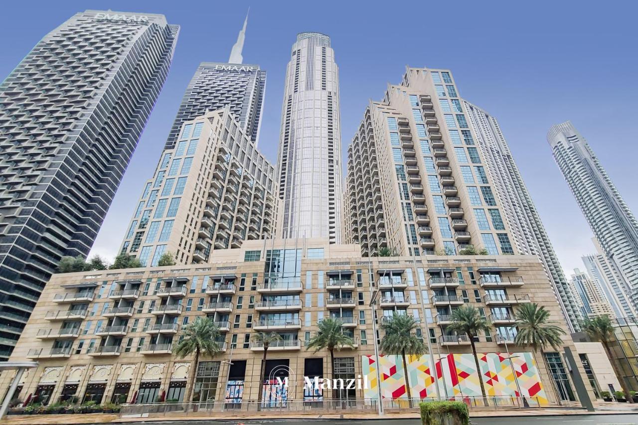 Manzil - Luxury 1Br Apartment In Downtown With Burj Khalifa View Next To Dubai Mall Dış mekan fotoğraf